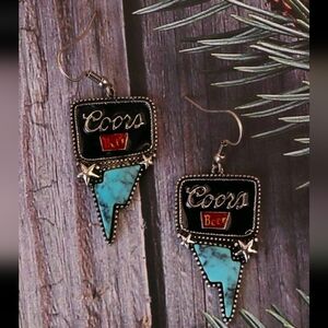 NWT Coor Lightening Bolt Earrings